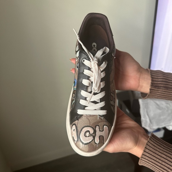 Coach X Mint + Serf Clip Low Top Sneaker In Signature Canvas size 6.5 women - Picture 6 of 16